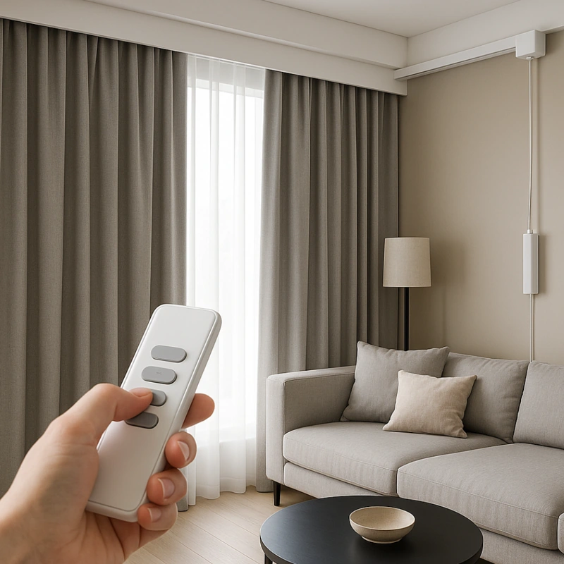 Smart & Electric Curtains for living room