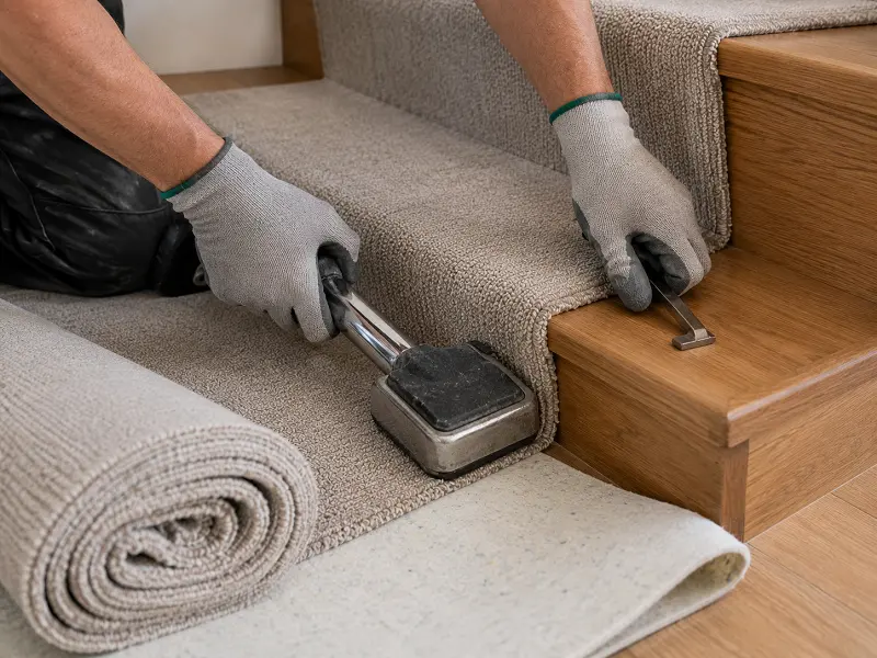 Stair Carpet installation