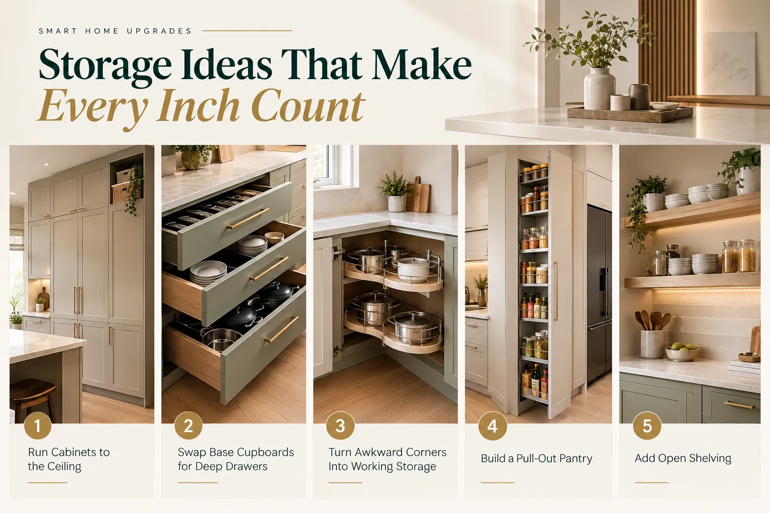 Storage Ideas That Make Every Inch Count