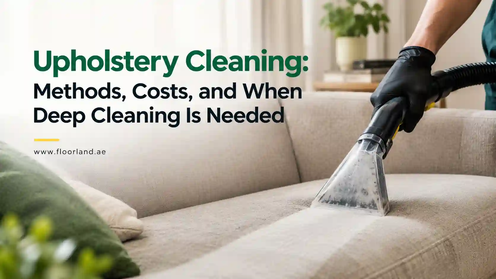 Upholstery Cleaning Methods, Costs, and When Deep Cleaning Is Needed