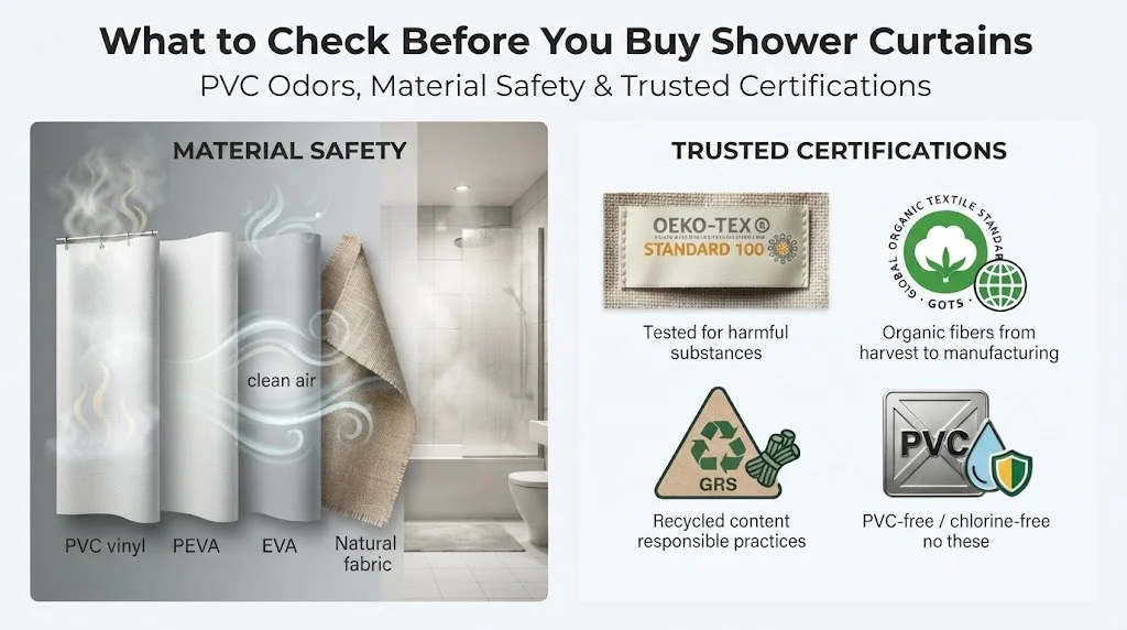 What to Check Before You Buy Shower Curtains