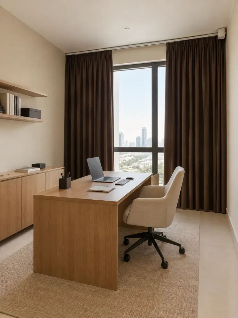 smart curtains for home-based office